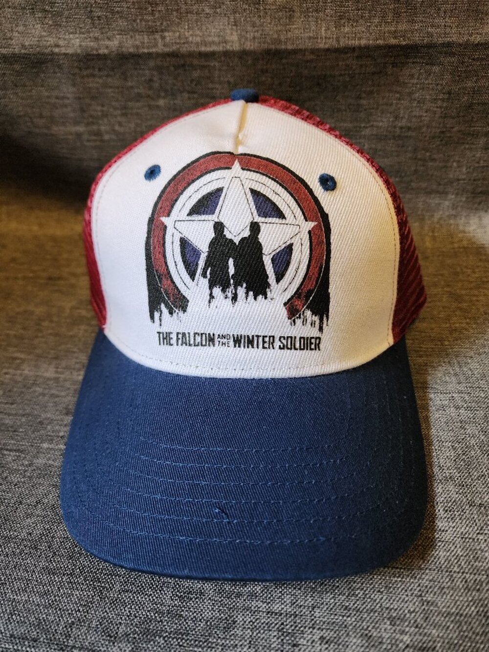 Marvel The Falcon And The Winter Soldier Mesh Back Snapback Hat